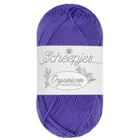 Duurzaam garen: Scheepjes Organicon in kleur 258 Violet