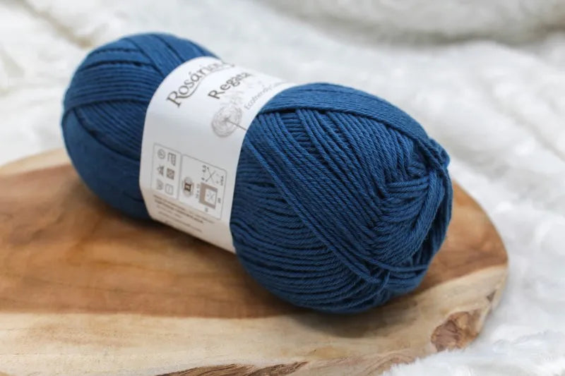 Duurzaam garen: Rosários 4 Regata in kleur 73 Donker blauw