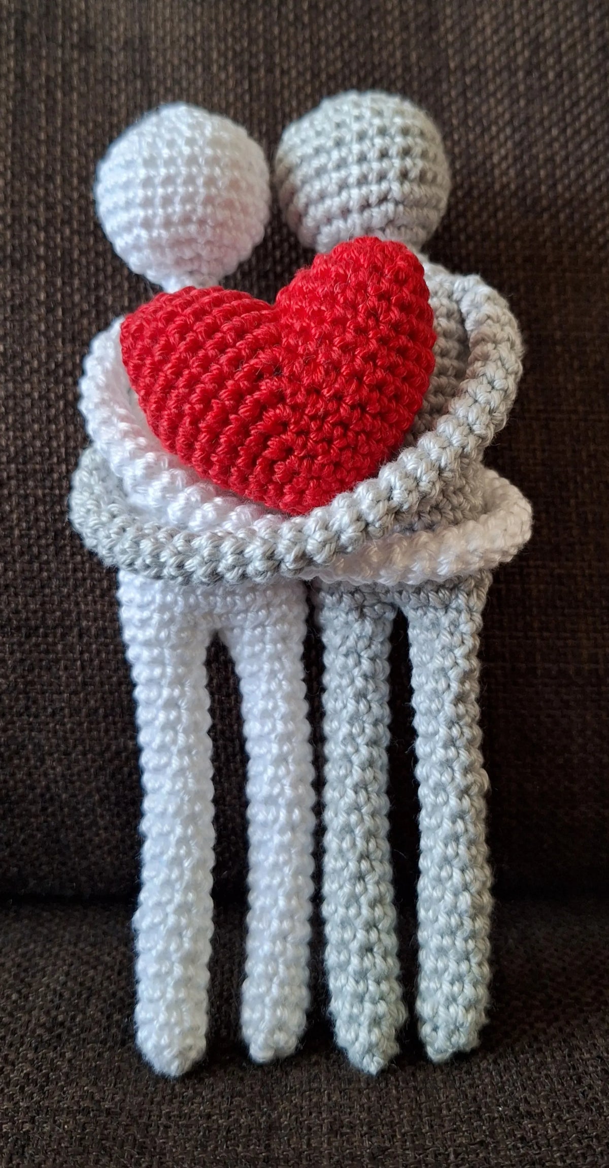 Gehaakt haakpatroon Shared Heart ontworpen door Haaksels en breisels