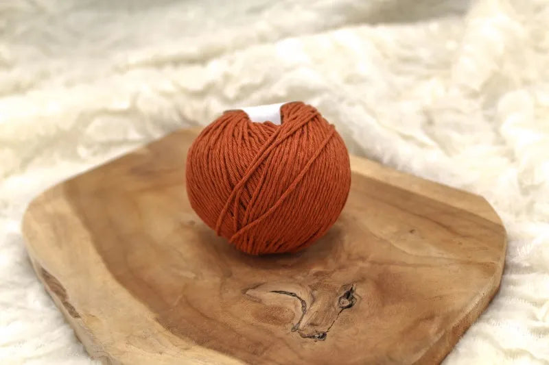 Duurzaam garen: Hoooked Somen in kleur Donker Oranje - Zucca