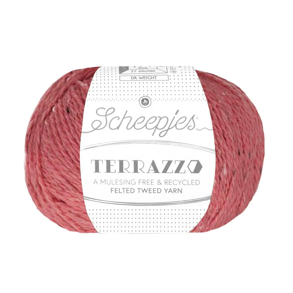 Duurzame wol: Scheepjes Terrazzo in kleur 714 Zalm roze