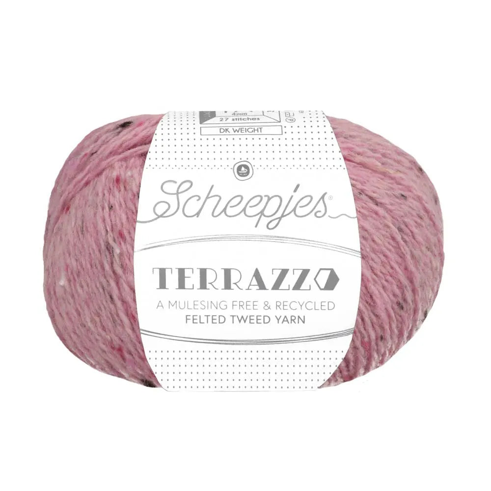 Duurzame wol: Scheepjes Terrazzo in kleur 723 Roos roze