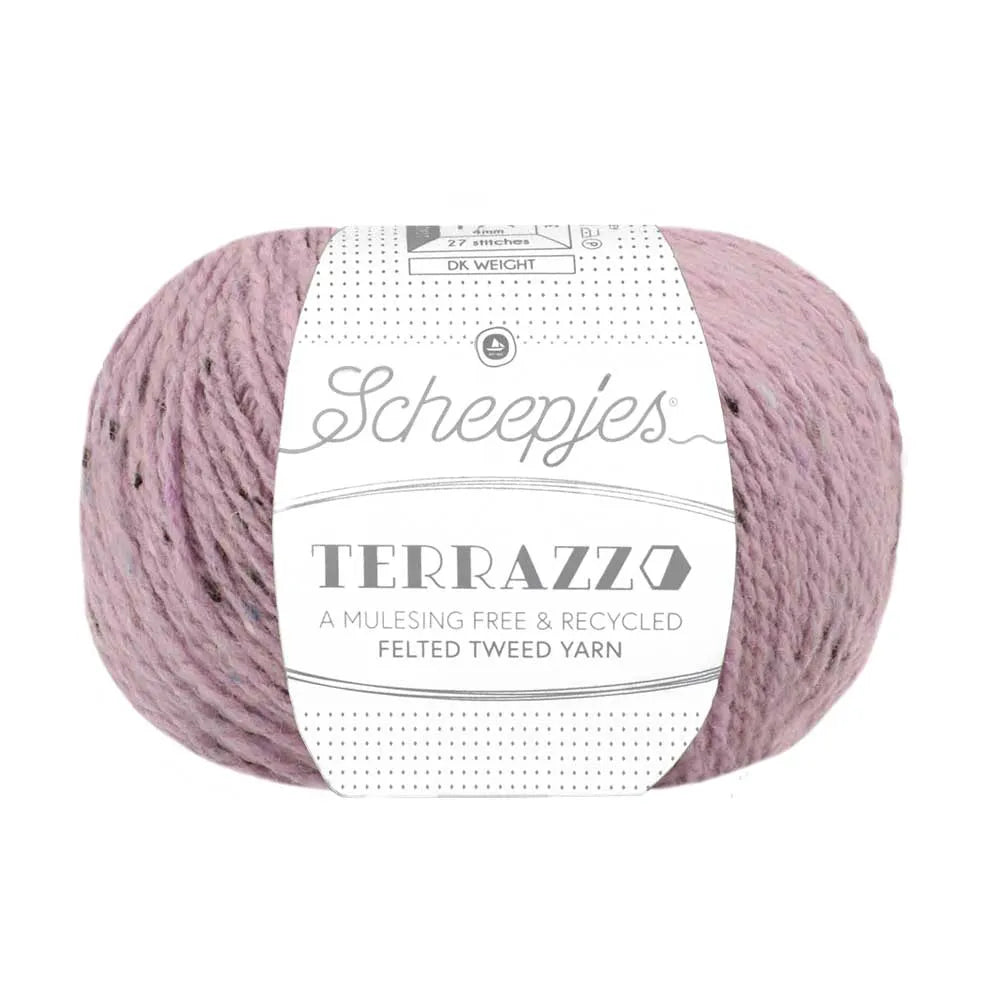 Duurzame wol: Scheepjes Terrazzo in kleur 725 Licht roze