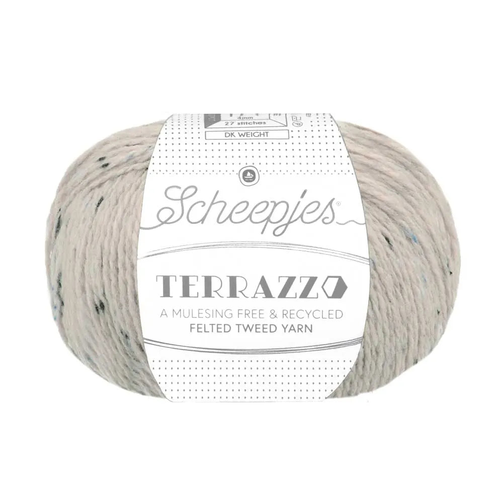 Duurzame wol: Scheepjes Terrazzo in kleur 744 Prosecco ecru