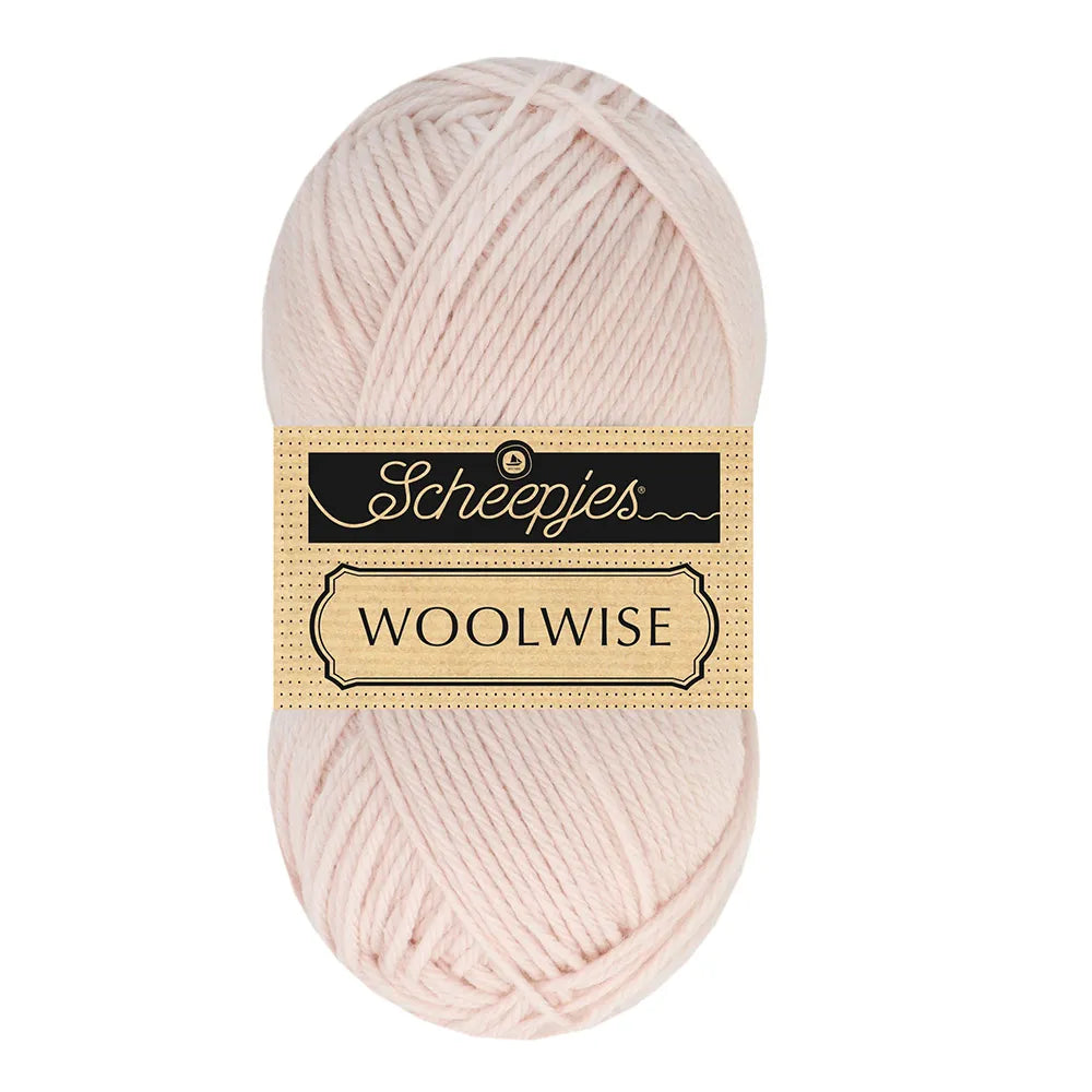 Duurzame wol: Scheepjes Woolwise in kleur 719 Parel roze