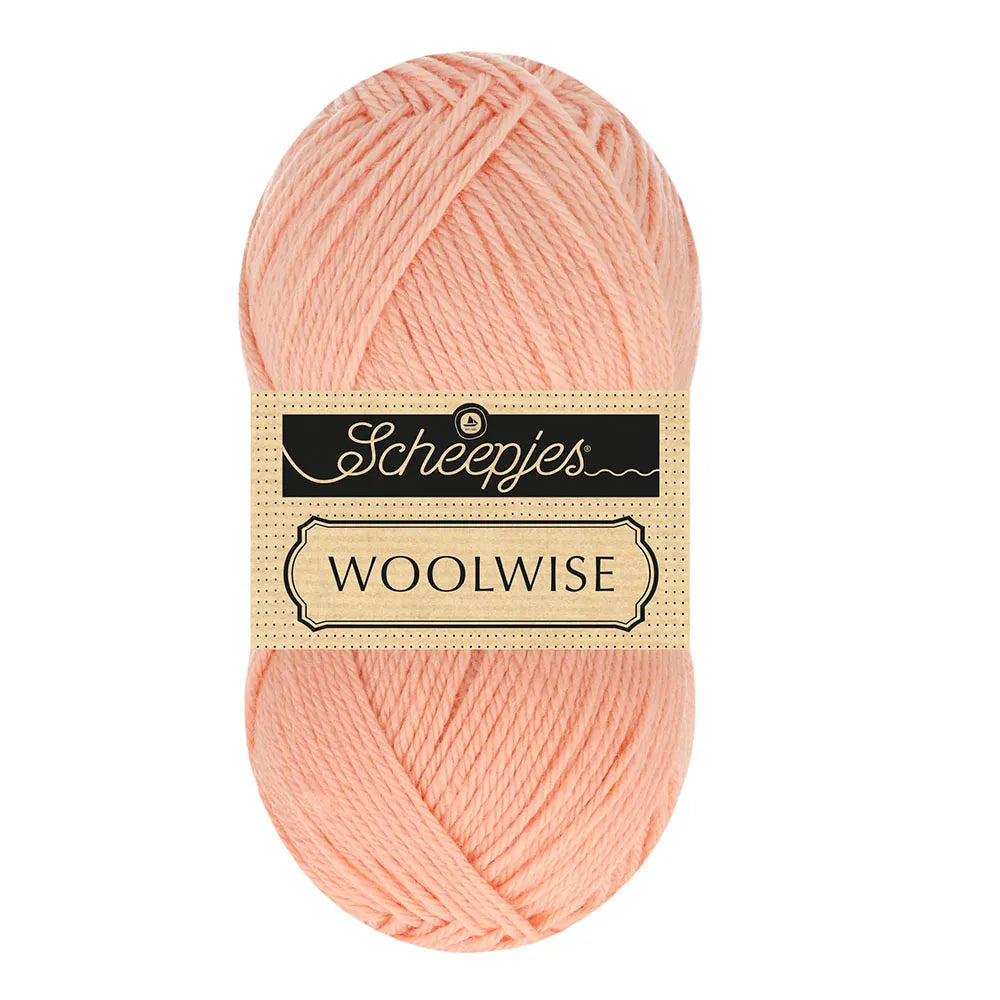 Duurzame wol: Scheepjes Woolwise in kleur 720 Perzik oranje