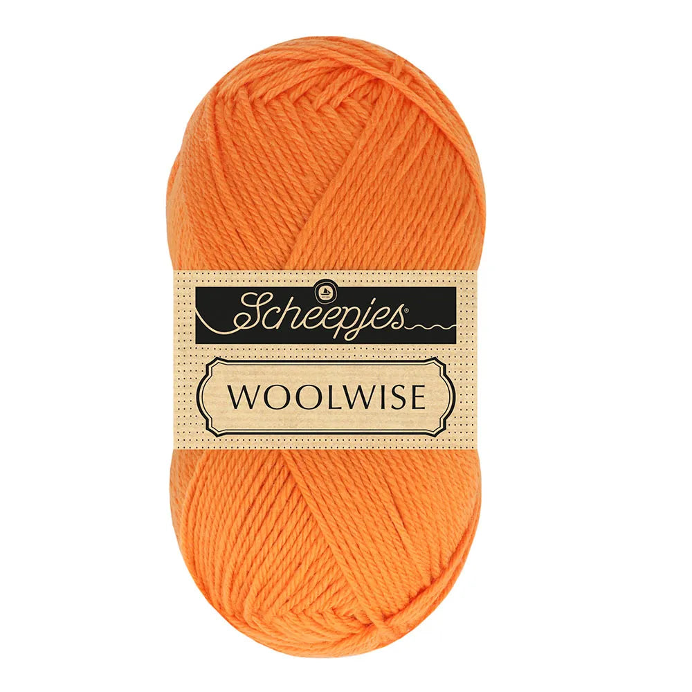 Duurzame wol: Scheepjes Woolwise in kleur 722 Oranje
