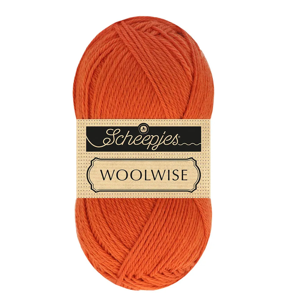 Duurzame wol: Scheepjes Woolwise in kleur 723 Donker oranje