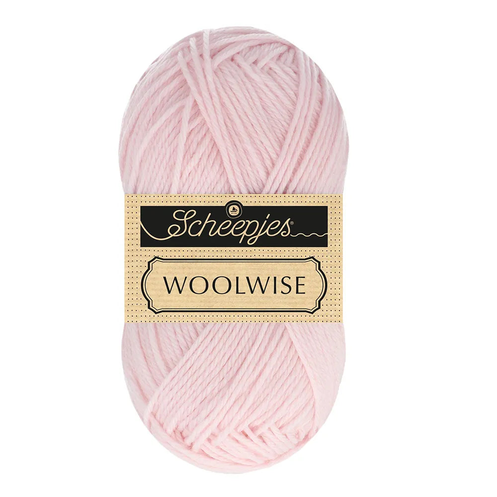 Duurzame wol: Scheepjes Woolwise in kleur 724 Bloesem roze