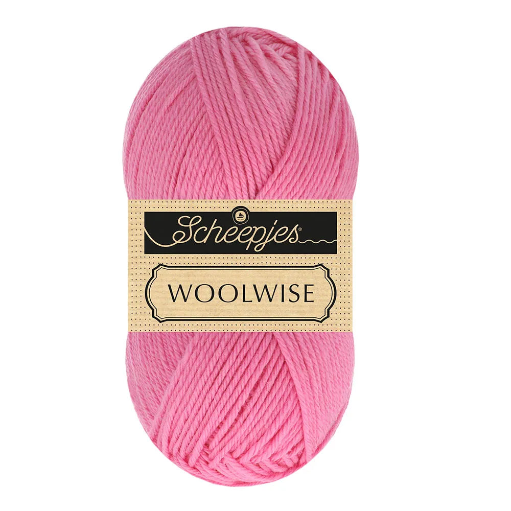 Duurzame wol: Scheepjes Woolwise in kleur 726 Roze