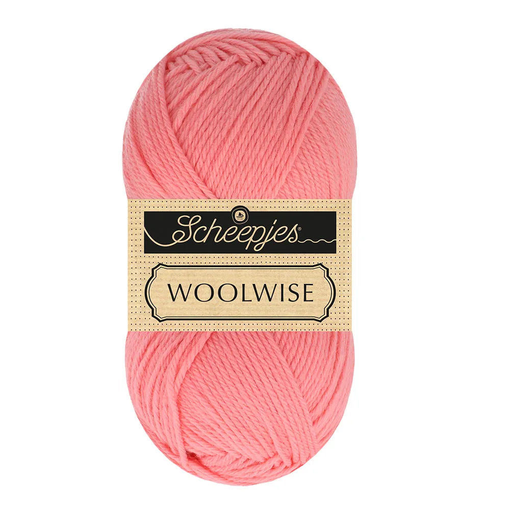 Duurzame wol: Scheepjes Woolwise in kleur 730 Zalm roze