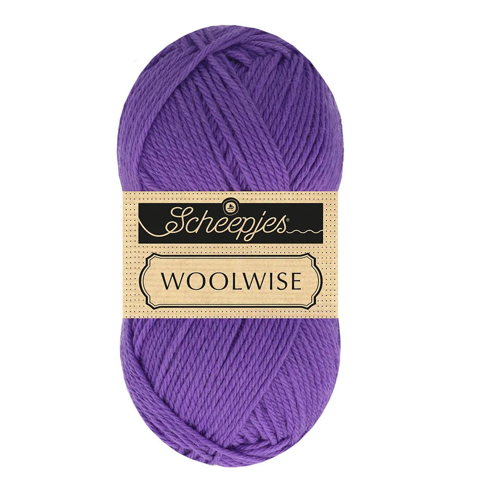 Duurzame wol: Scheepjes Woolwise in kleur 737 Violet
