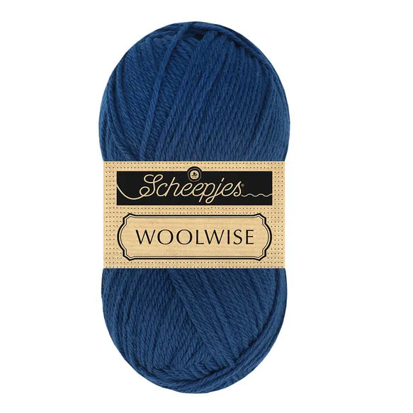Duurzame wol: Scheepjes Woolwise in kleur 748 Donker blauw