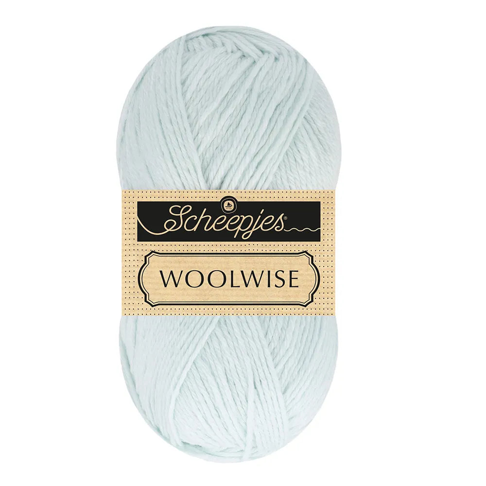 Duurzame wol: Scheepjes Woolwise in kleur 751 Mist blauw