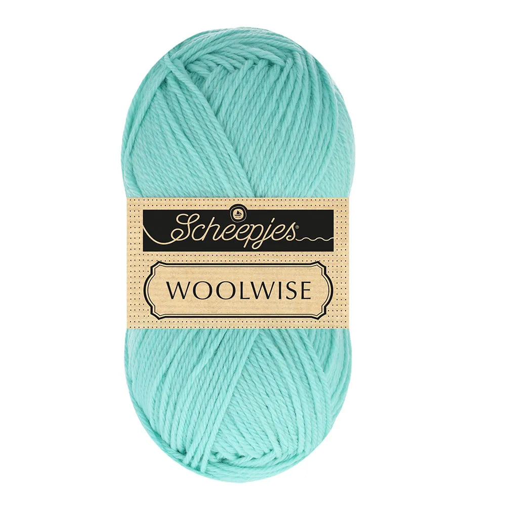 Duurzame wol: Scheepjes Woolwise in kleur 752 Aquamarijn