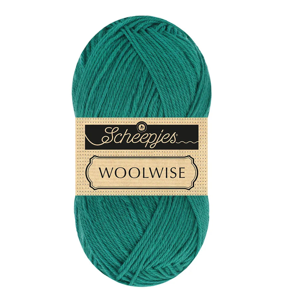 Duurzame wol: Scheepjes Woolwise in kleur 753 Dennenboom groen