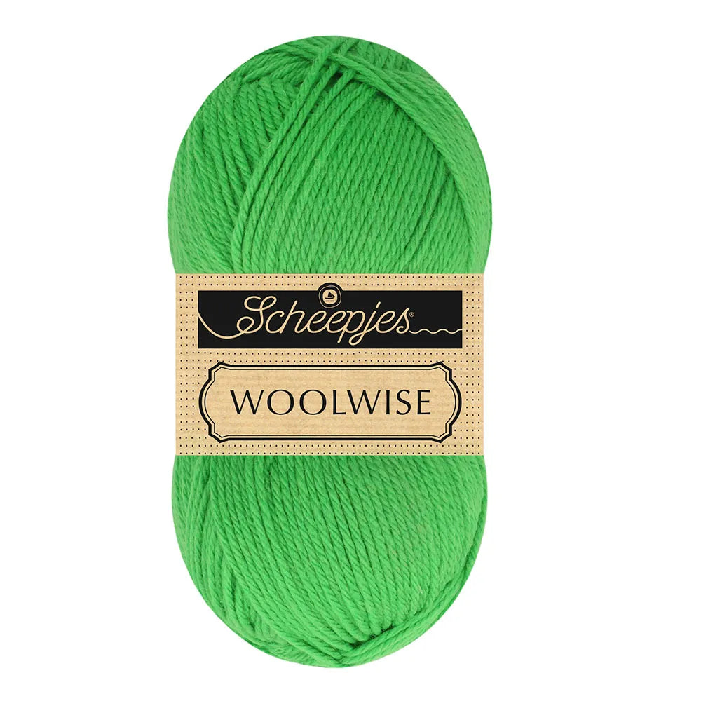 Duurzame wol: Scheepjes Woolwise in kleur 757 Groen