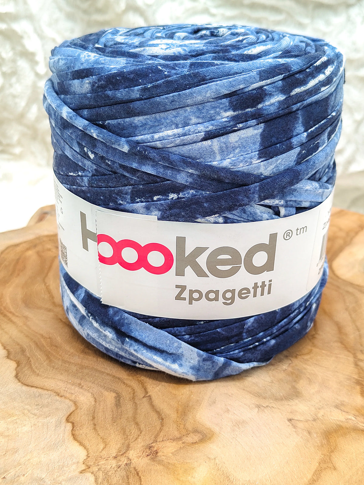 Duurzaam garen: Hoooked Zpagetti in kleur Blauw tinten